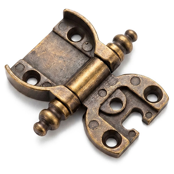 Metal Style Cerniera da Incasso in Zama Bronzata MM50X49X35 PZ2 - METAL STYLE